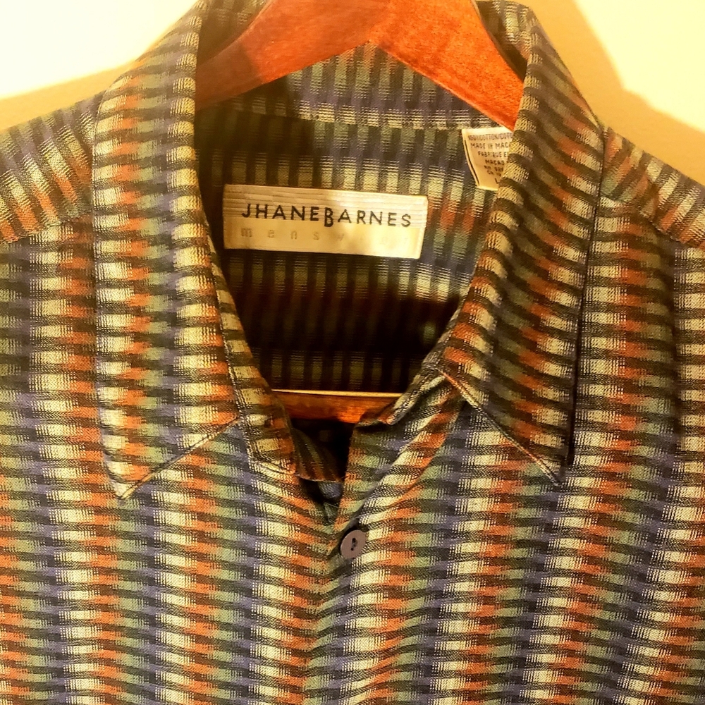 Men's Vintage Jhane Barnes Large button do…